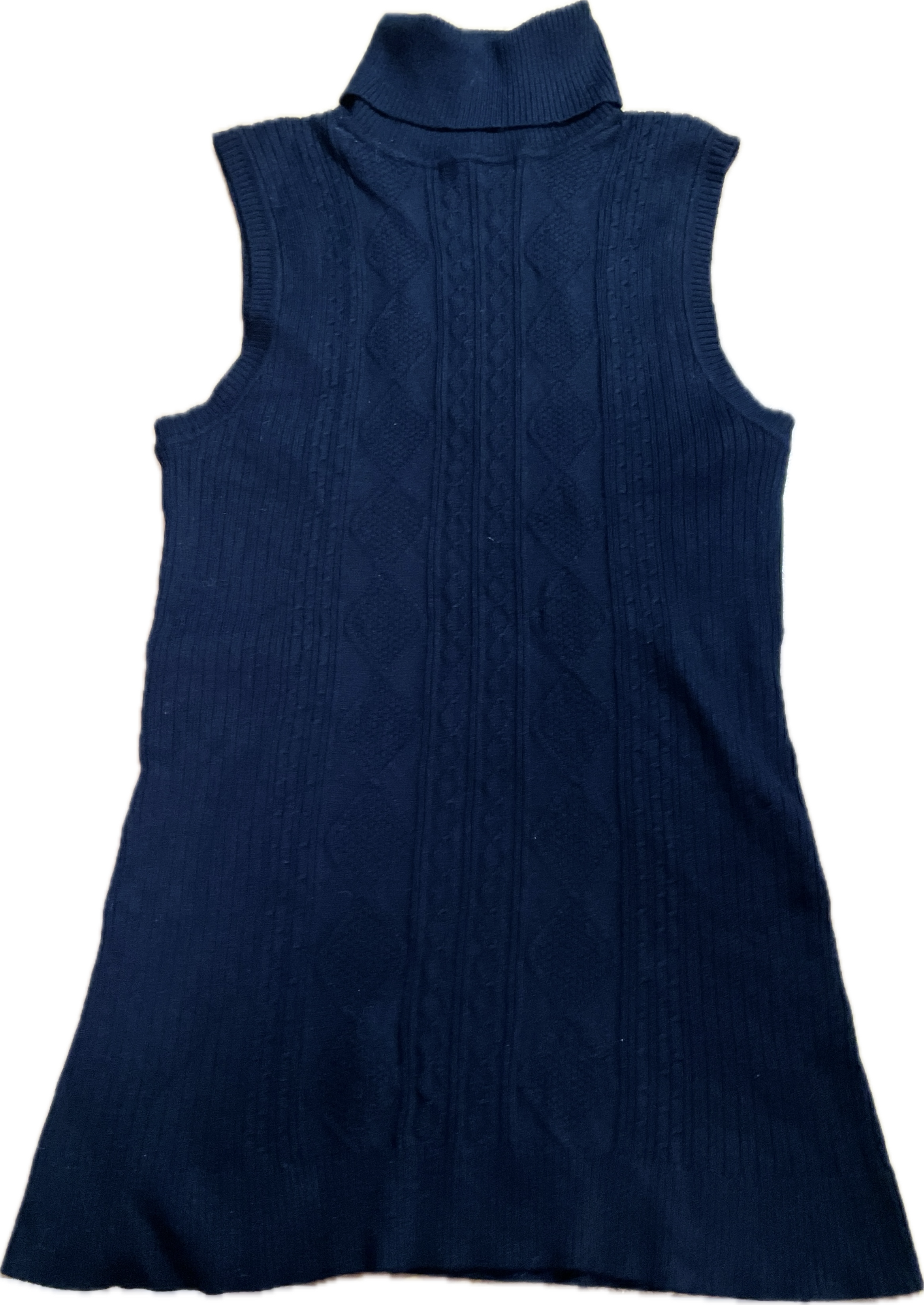Chaleco Sin Mangas Tejido Ligero Acanalado Trenzado UNBRANDED (S-M) 4