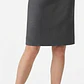 Falda Elegante Gris Marengo Sastrería Italiana Max Mara (S) SHOWROOM - thumbnail 1