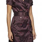 Vestido Trench Cruzado Tafetan Satinado  OC BY OLEG CASSINI (M) TRUE VINTAGE - thumbnail 1