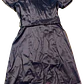Vestido Trench Cruzado Tafetan Satinado  OC BY OLEG CASSINI (M) TRUE VINTAGE - thumbnail 3