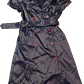 Vestido Trench Cruzado Tafetan Satinado  OC BY OLEG CASSINI (M) TRUE VINTAGE - thumbnail 5
