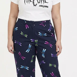 Pantalón Tapered Capri Art To Wear BRIGGS NEW YORK (XL) SHOWROOM