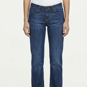 Jeans Bootcut Tiro Medio Bajo Washed SISLEY (XS)