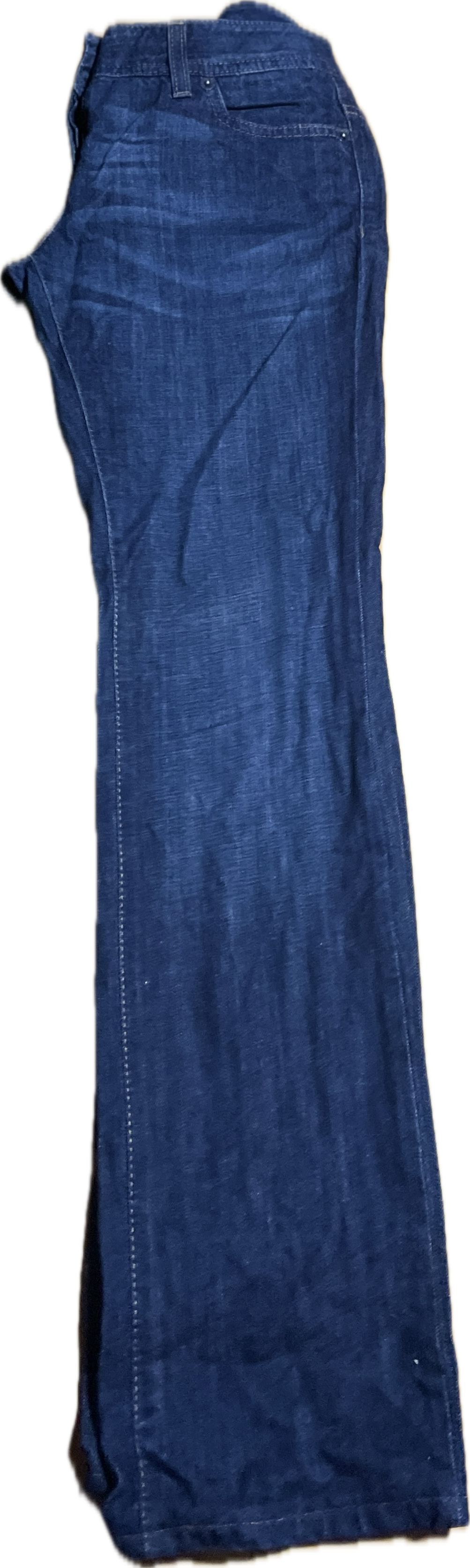 Jeans Bootcut Tiro Medio Bajo Washed SISLEY (XS) 4