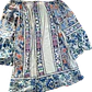 Vestido Túnica Off Shoulder Mosaicos NICOPOLY (M-L) NUEVO CON ETIQUETAS - Miniatura 2