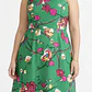 Vestido Evasé Estampado Floral 100% Algodón J.CREW (L) NUEVO - thumbnail 1