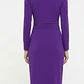 Vestido Jenesis Cóctail Wrap Cruzado BCBG MAXAZRIA (XS) SHOWROOM - Miniatura 2