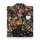 Vestido Maxi Floral de Manga Larga con Abertura Lateral y Cuello con Volantes TOPSHOP IDOL (S-M) NUEVO CON ETIQUETAS - Miniatura 2