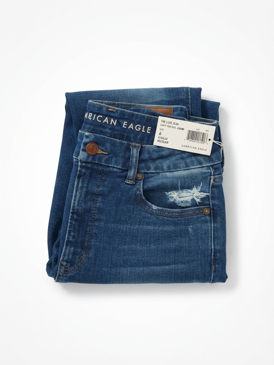 Curvy Skinny Jeans AMERICAN EGALE (S-38) NUEVO CON ETIQUETAS  4