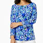 Túnica Marilina Long Sleeve Floral LILY PULITZER (M) NUEVO - thumbnail 1