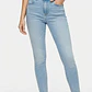 Jeans Modelo Leigh Skinny Azul Claro Tiro Medio Elásticos TOPSHOP (S-38) NUEVO - thumbnail 1