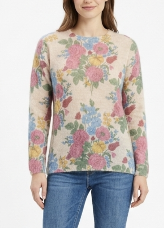 Suéter Ligero Romántico 15% Angora JEFF BRUSSELS (S-M) 1