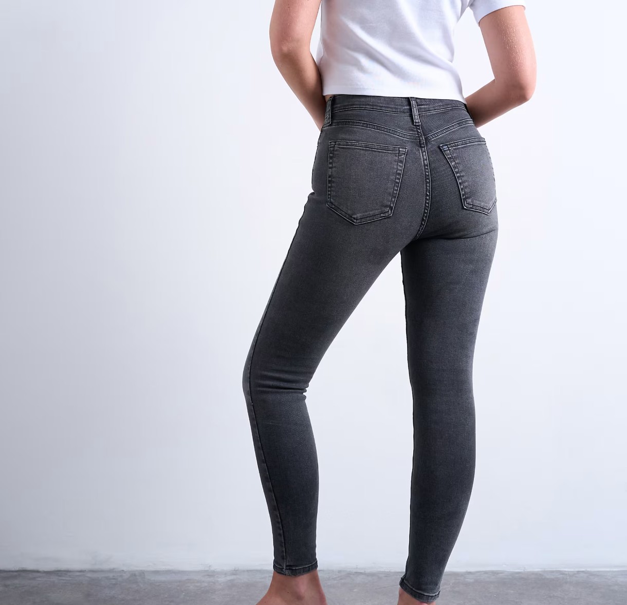 Jeans Jamie Grafito TOPSHOP (XS-36)   2