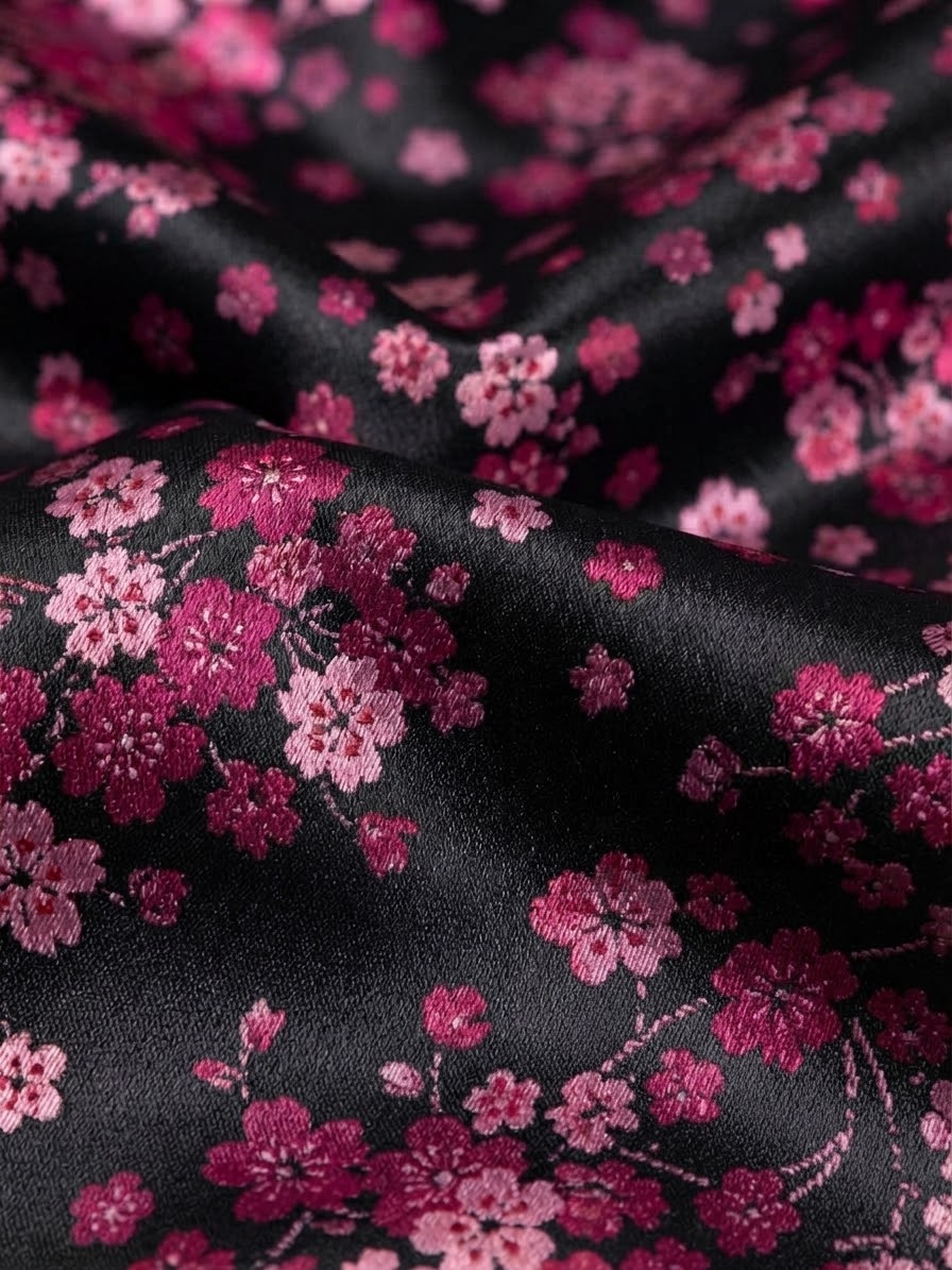 Vestido Midi Satinado Estampado Floral MY EMMY (S) SHOWROOM 3