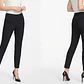 Pantalón de Vestir Negro Corte Tobillero Ajustado LOFT (L-42/44) NUEVO CON ETIQUETAS - Miniatura 1