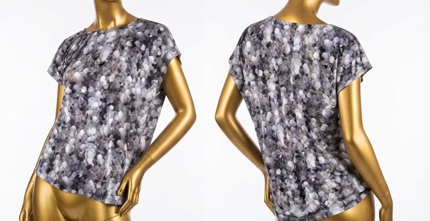 Top Asimetrico con Estampado Abstracto MICHAEL KORS (XS) SHOWROOM 3