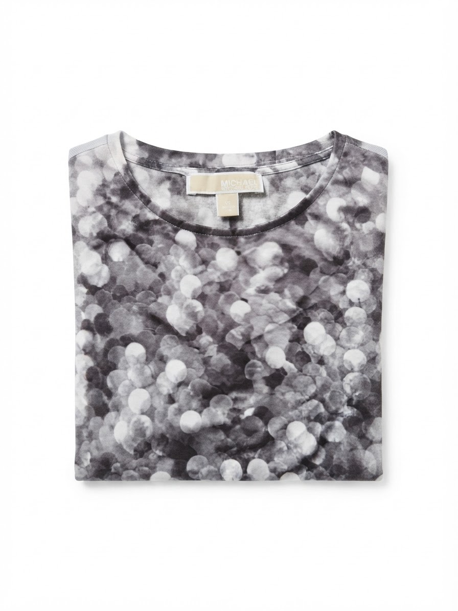 Top Asimetrico con Estampado Abstracto MICHAEL KORS (XS) SHOWROOM 4