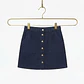 Minifalda Denim con Botones Frontales y Bolsillos LUCKY BRAND LOS ANGELES (M-38/40) NUEVO CON ETIQUETAS - thumbnail 2