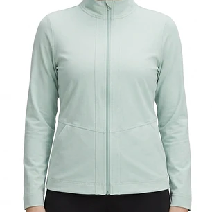 Chaqueta Deportiva Cierre Cuello Cisne Menta CJ & BANKS (M-L) NUEVO CON ETIQUETAS