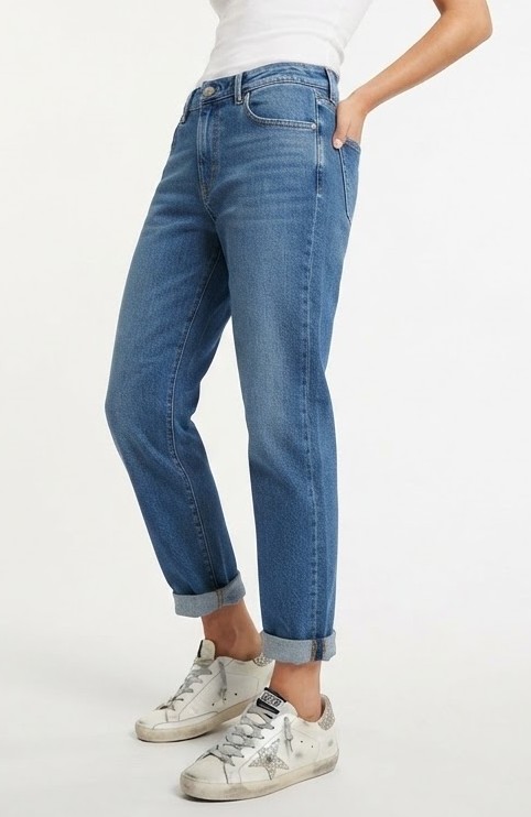 Jeans Modelo Lucas Calce Boyfriend Tiro Medio TOPSHOP (M-40/42) 1