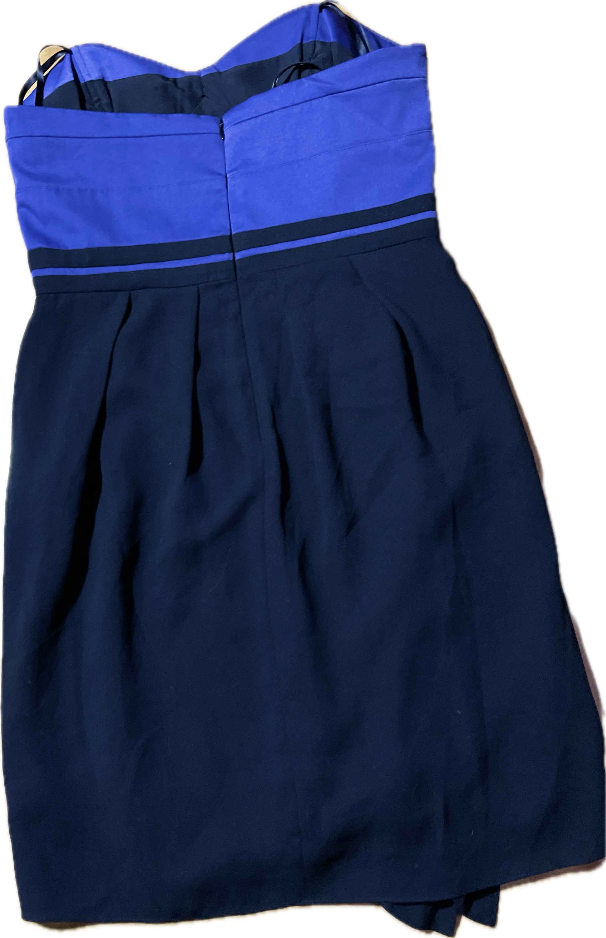 Vestido Escote Corazón Drapeado BCBGENERATION (M) NUEVO CON ETIQUETAS  3