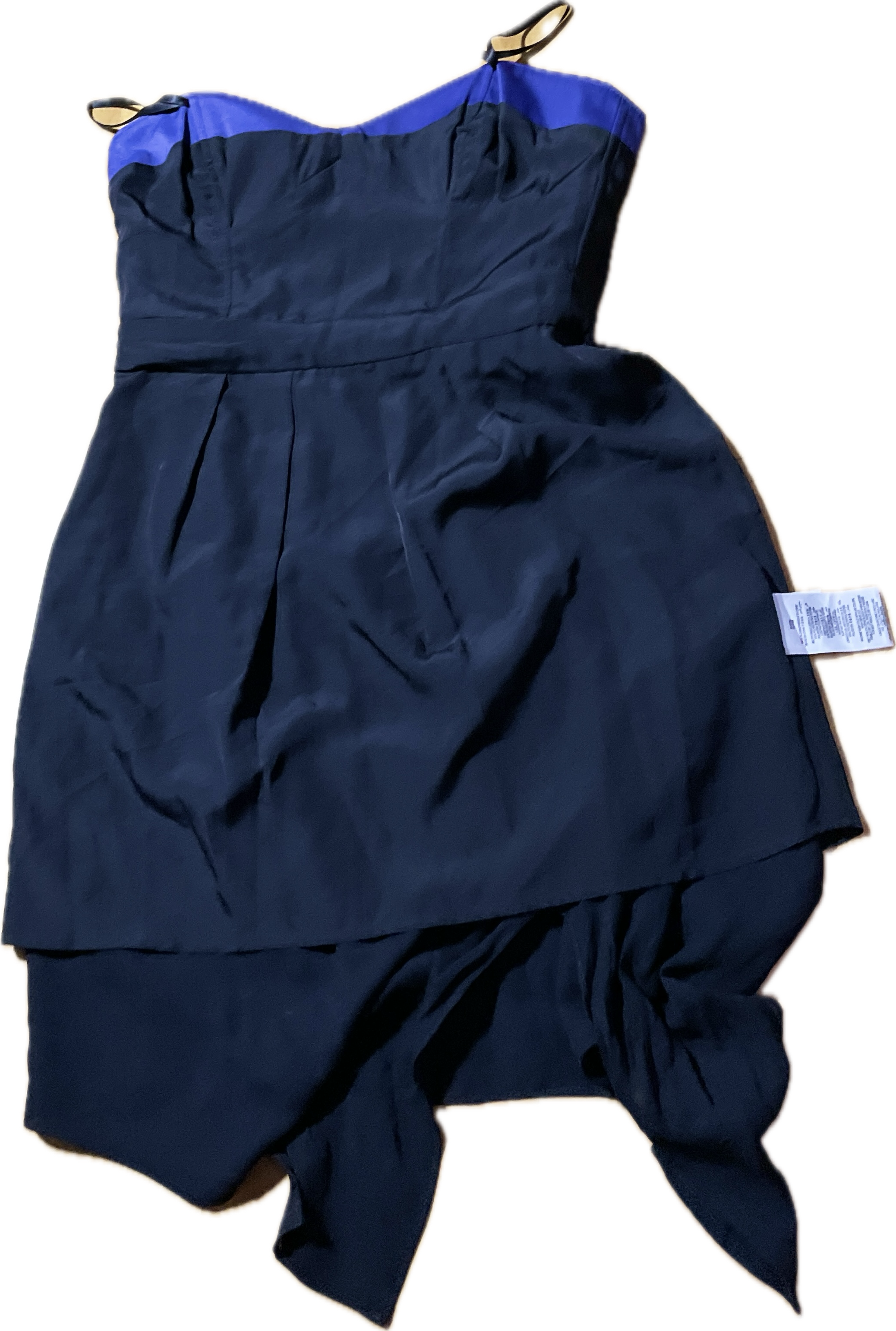 Vestido Escote Corazón Drapeado BCBGENERATION (M) NUEVO CON ETIQUETAS  4