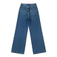 Jeans Wide Leg Tiro Alto Azul Medio BASEMENT (S-M 38/40) - Miniatura 3