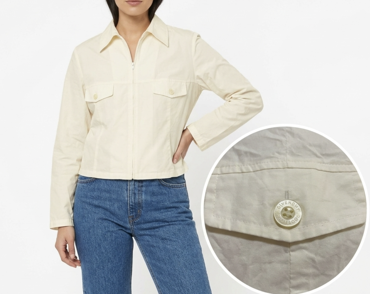 Camisa Estilo Urbano/Militar GIVENCHY (M-L) STATEMENT 3