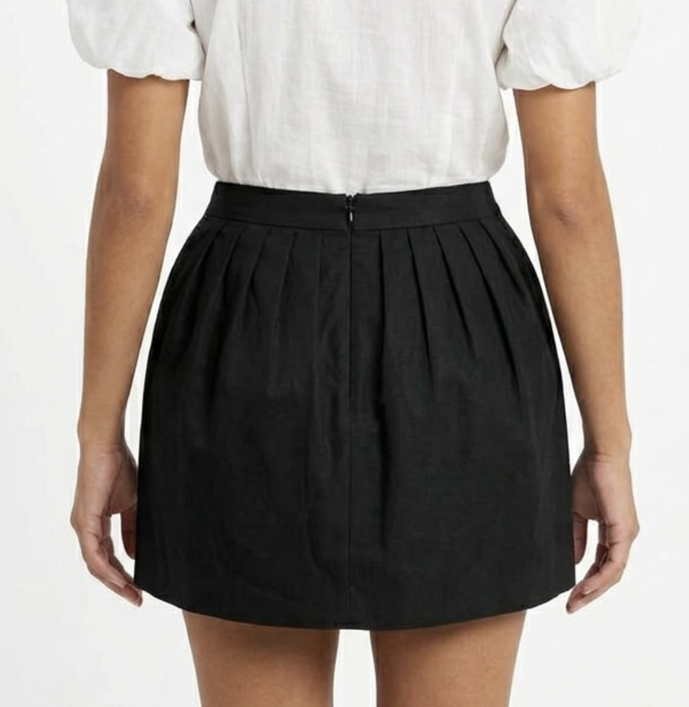 Falda Mini Abombada Tulip KATE SPADE (S) NUEVO PIEZA DE ARCHIVO 2