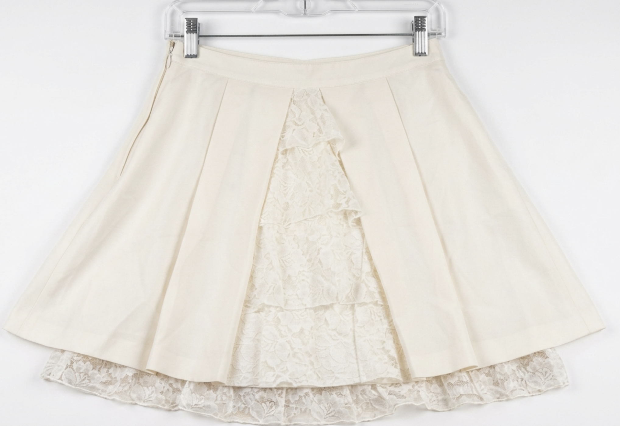 Falda Plisada Coquette/Romantic Encaje MADE IN JAPAN (S) NUEVO 3