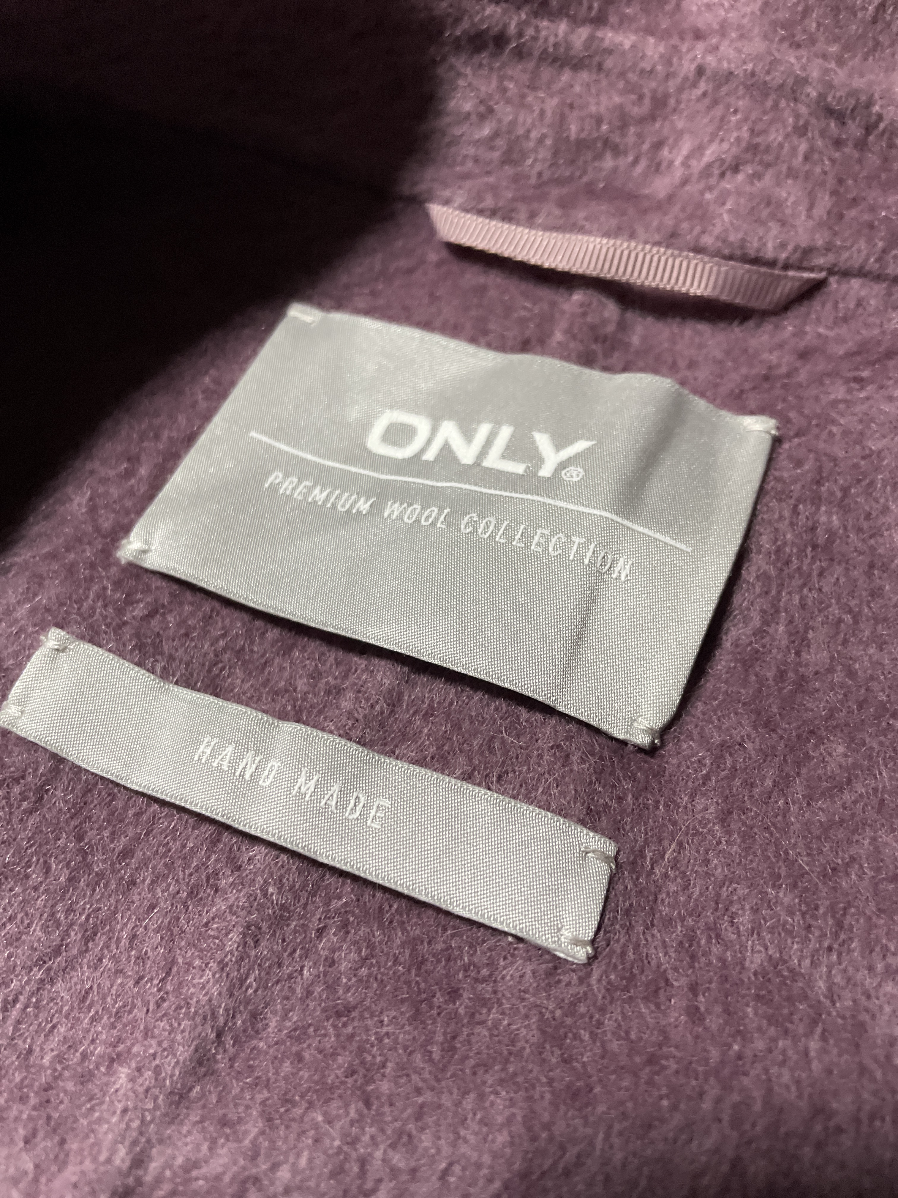 Abrigo Oversized Lana & Alpaca Handmade ONLY PREMIUM (L-XL) NUEVO CON ETIQUETAS 4