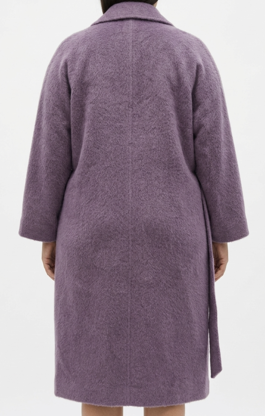 Abrigo Oversized Lana & Alpaca Handmade ONLY PREMIUM (L-XL) NUEVO CON ETIQUETAS 3