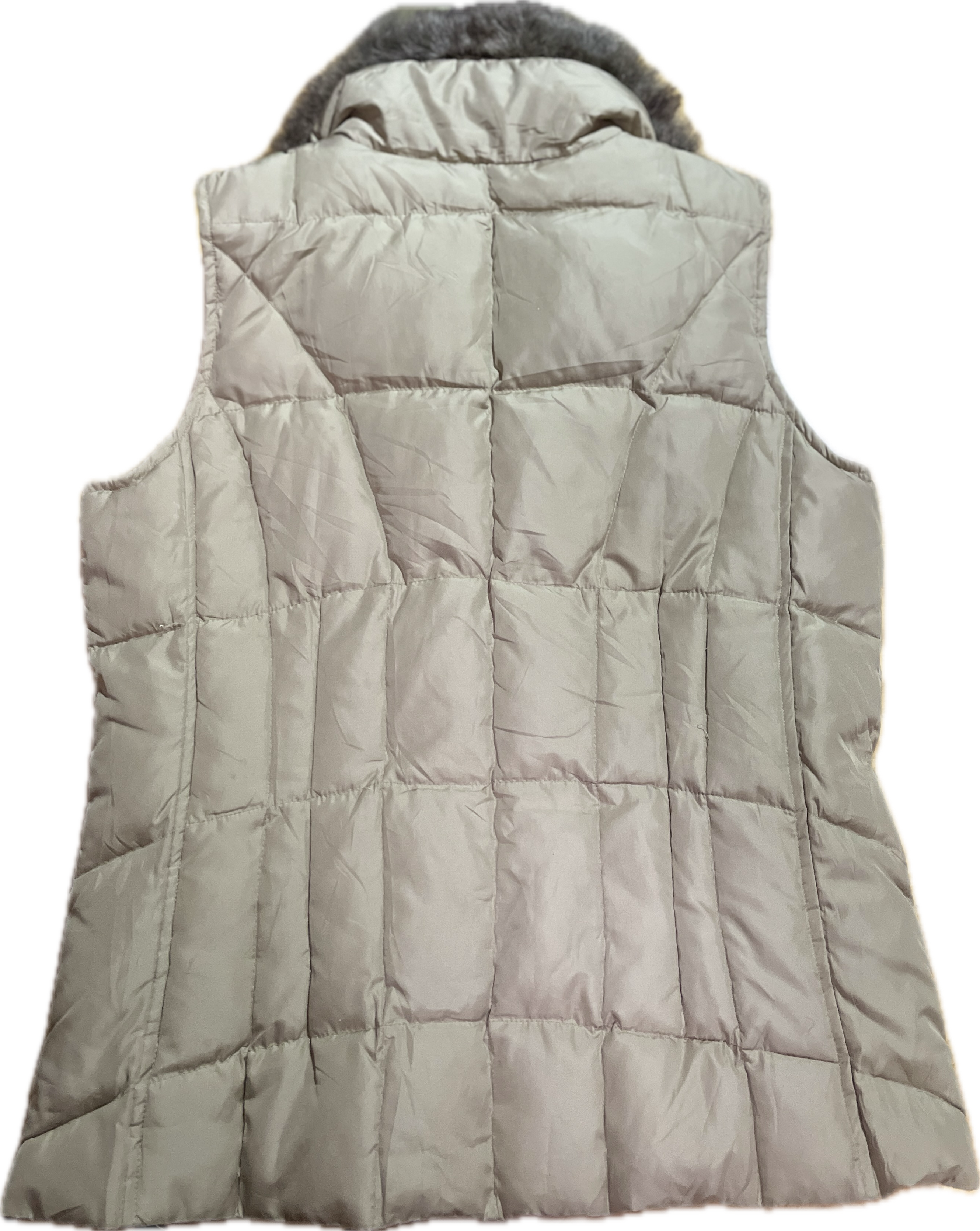 Puffer Sin Mangas Cuello Faux Fur 40% Plumas ATHLETIC WORKS (S)  5