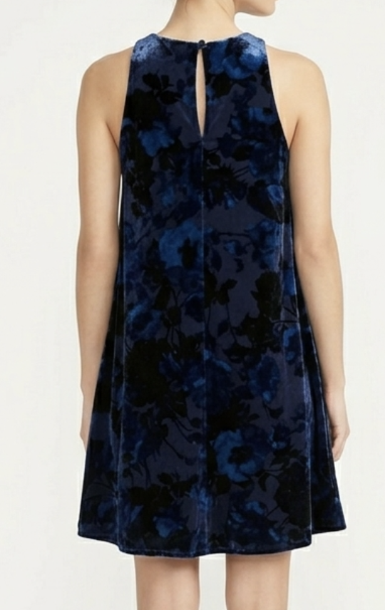 Vestido Swing Dress Velour/Terciopelo CYNTHIA ROWLEY (XS)  1