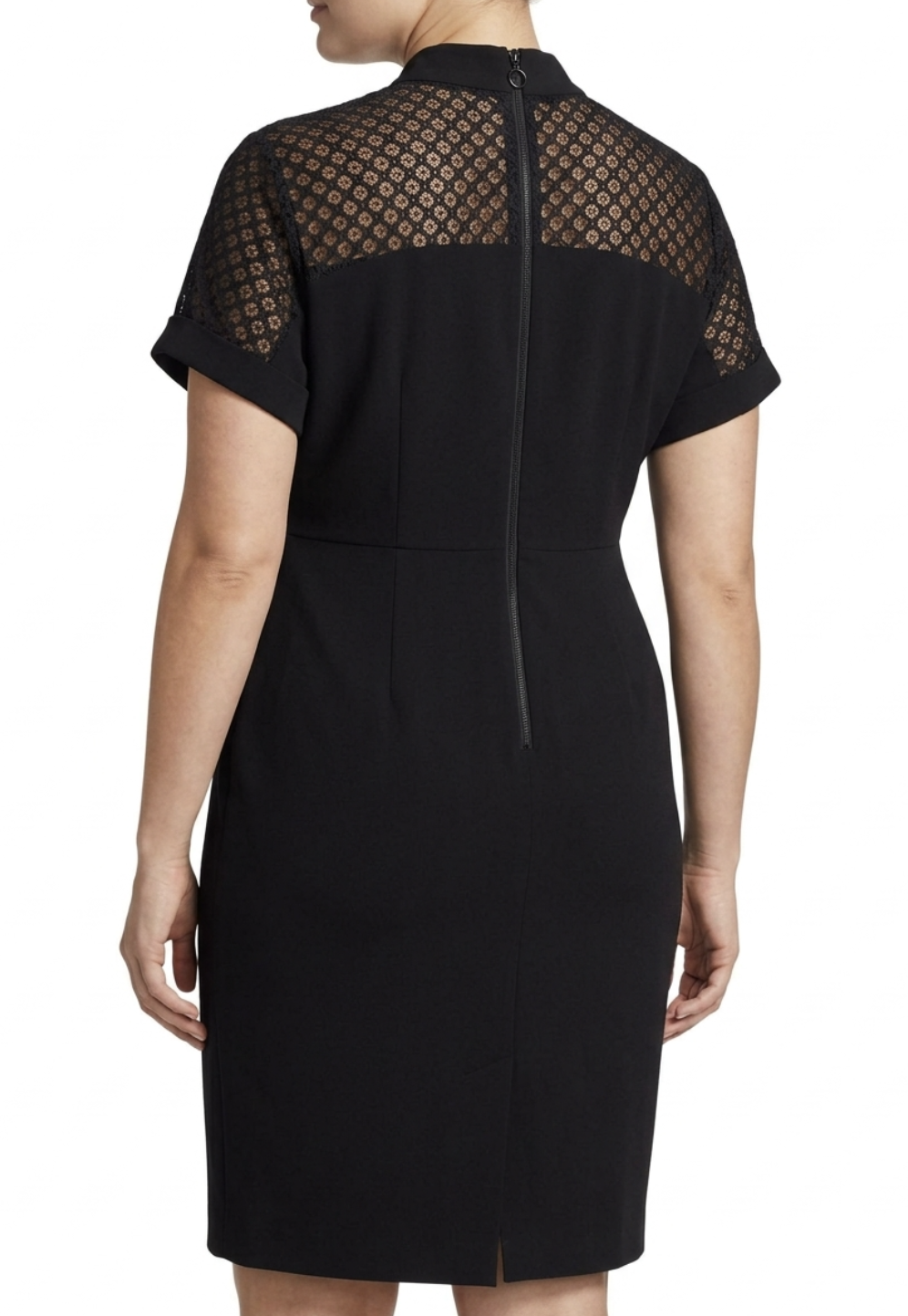 Vestido Tubo Encaje DONNA KARAN NEW YORK PREMIUM COLLECTION (L) NUEVO CON ETIQUETAS 2