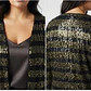 Chaqueta de Fiesta Plus Size con Franjas Brillantes y Lentejuelas EXTRALINDAS GLAM (XXL) NUEVO - thumbnail 2