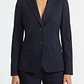 Blazer de Sastre Formal Azul Marino con Rayas Diplomáticas TAHARI ASL (S) SHOWROOM - thumbnail 3