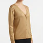 Cardigan 88% Acetato con Brillo Metalizado Dorado y Cuello en V JAEGER (L) SHOWROOM - thumbnail 2