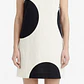 Vestido Evasé Giant Polka Dot Espalda Racer J.CREW (XS) SHOWROOM - Miniatura 1