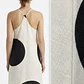 Vestido Evasé Giant Polka Dot Espalda Racer J.CREW (XS) SHOWROOM - Miniatura 4