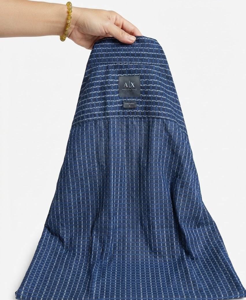 Camisa a Rayas Unisex ARMANI EXCHANGE (XL) SHOWROOM 3