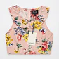 Vestido 100% viscosa Corto Rosado con Estampado Floral y Escote Cruzado BARDOT (XS-36) NUEVO CON ETIQUETAS - Miniatura 2