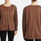 Chaqueta Ligera Cardigan Tipo Gamuza con Mangas Tejidas MAGGIE MCNAUGHTON (L-XL) SHOWROOM - Miniatura 2