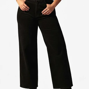 Pantalón de Corduroy Negro TALBOTS (46-48) SHOWROOM
