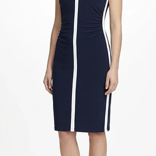 Vestido Midi Tubo Colorblock  RALPH LAUREN (M)