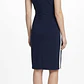 Vestido Midi Tubo Colorblock  RALPH LAUREN (M) - Miniatura 2