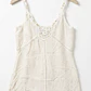 Top 100% Seda Premium Detalles Crochet y Cuentas SPLURGE (S-M) - Miniatura 2