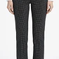 Pantalón de Vestir Bootcut Micro Polkadot Tiro Bajo NEW YORK & COMPANY (XS) SHOWROOM - Miniatura 1