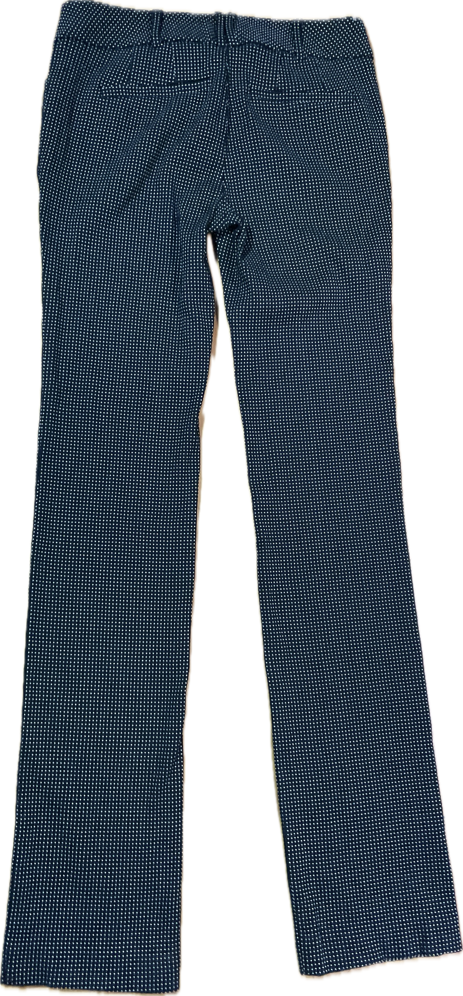 Pantalón de Vestir Bootcut Micro Polkadot Tiro Bajo NEW YORK & COMPANY (XS) SHOWROOM 4