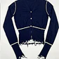 Cardigan Distressed Double Layer Knit MARGIELA INSPIRED (XS) STATEMENT - Miniatura 6